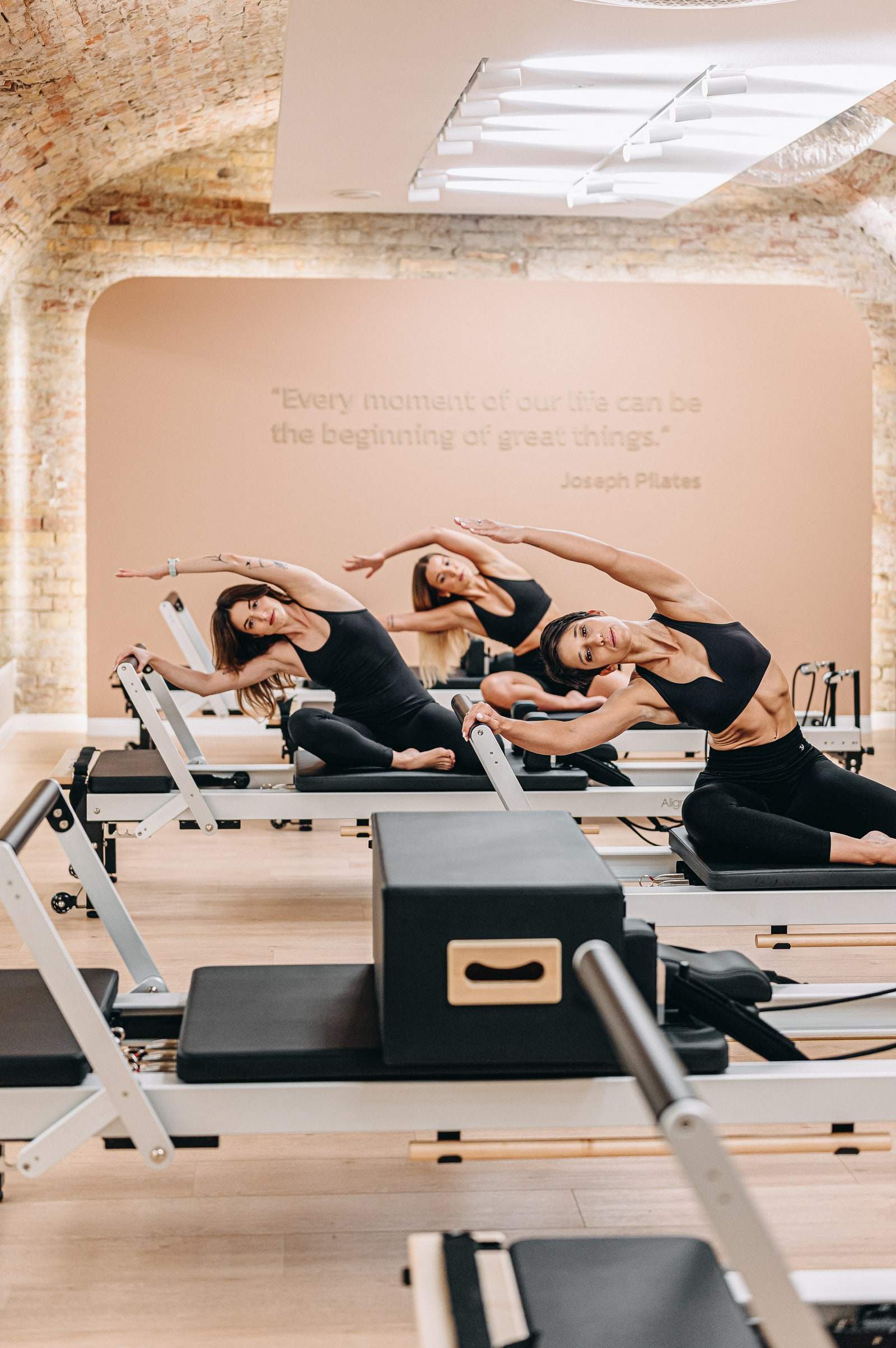 Reformer pilates óra a Nordvital stúdióban